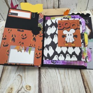 Halloween Mouse Pal Mixed Media Book Class | Scraps of Love | September 12
