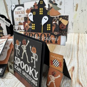 Haunted Halloween Fancy Fold Card Class | Scraps of Love  September 23rd