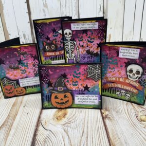 Fright Night Halloween Mixed Media Card Class | Scraps of Love September 5th