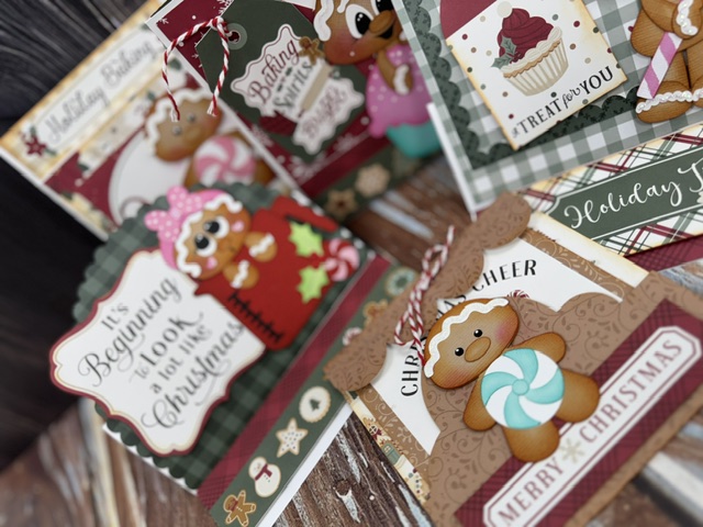 Gingerbread Christmas Card Class October 28 | Scraps of Love - Image 3