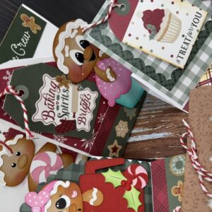 Gingerbread Christmas Card Class October 28 | Scraps of Love