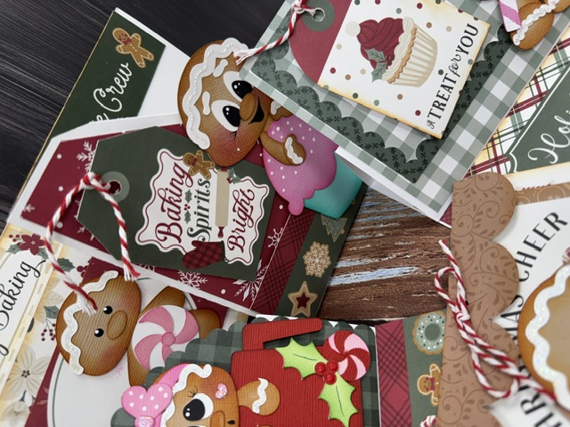 Gingerbread Christmas Card Class October 28 | Scraps of Love - Image 2
