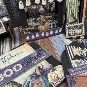 Happy Haunting Halloween Fancy Fold Cards | October 14th @ Scraps of Love