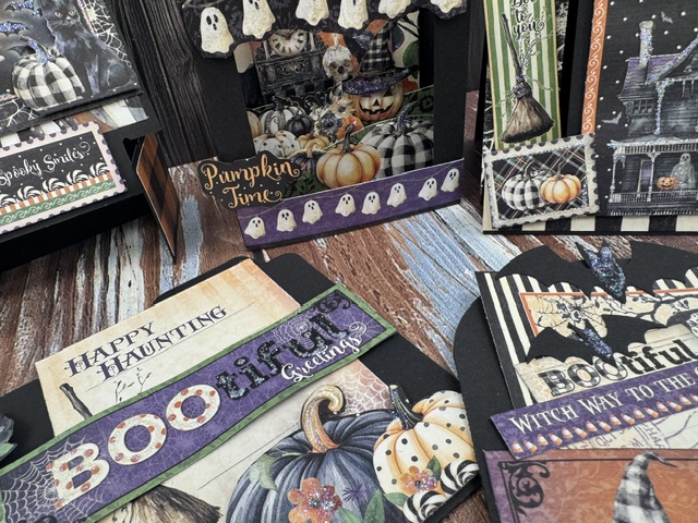 Happy Haunting Halloween Fancy Fold Cards | October 14th @ Scraps of Love - Image 3