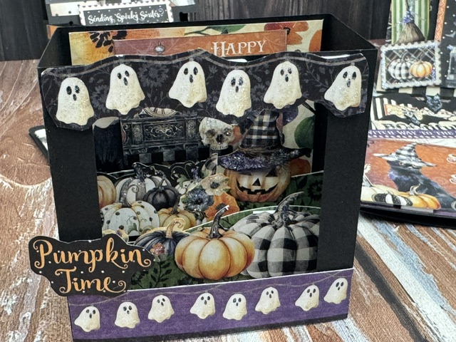 Happy Haunting Halloween Fancy Fold Cards | October 14th @ Scraps of Love - Image 2