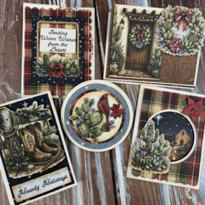 Western Christmas Fancy Fold Card Class | October 23 @ Scraps of Love