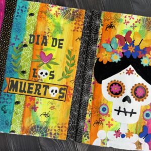 DÃa de los Muertos Mixed Media Art Journal Class | October 25th @ Scraps of Love