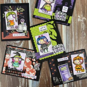 Creepy & Cute Halloween Watercolor Card Class | October 20 ath Scraps of Love