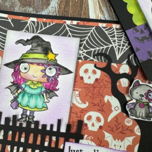 Creepy & Cute Halloween Watercolor Card Class | October 20 ath Scraps of Love