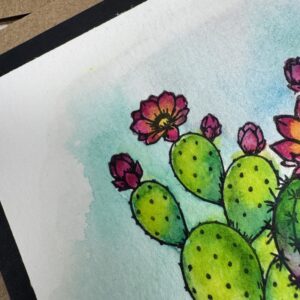 Wild & Free Southwest Watercolor Card Class | Scraps of Love