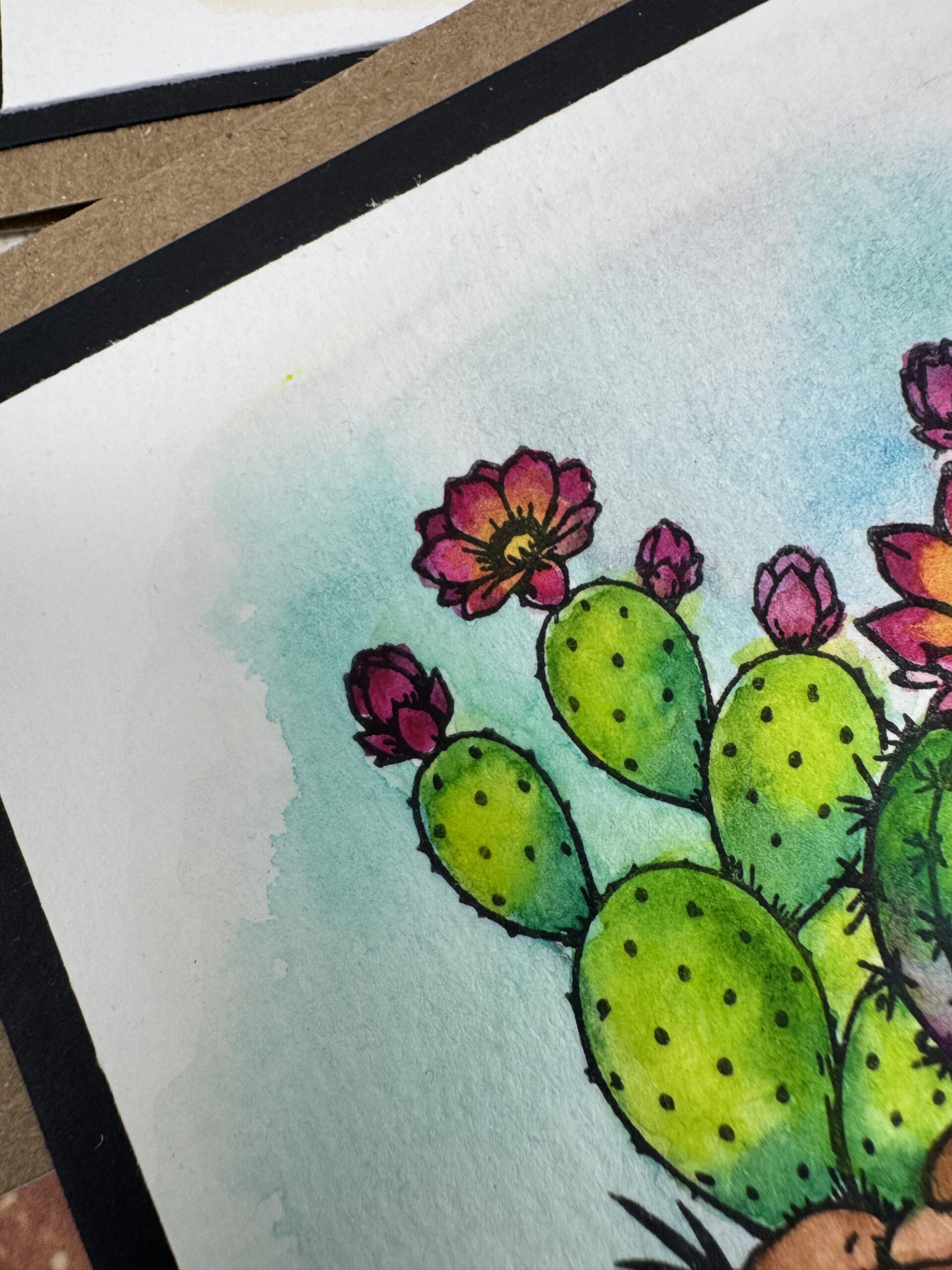 Wild & Free Southwest Watercolor Card Class | Scraps of Love - Image 3