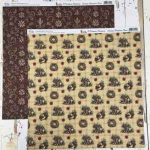 Western Christmas Scrapbook Paper | A Western Christmas 12×12 Paper Collection