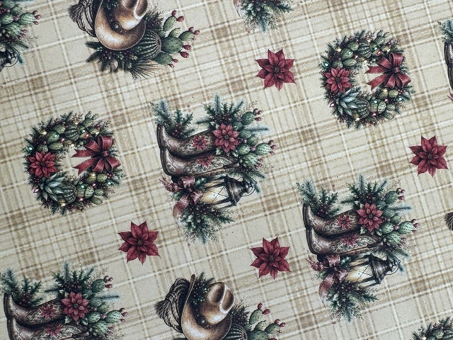 Western Christmas Scrapbook Paper | A Western Christmas 12x12 Paper Collection - Image 11