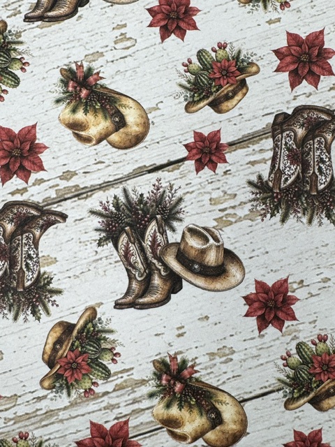 Western Christmas Scrapbook Paper | A Western Christmas 12x12 Paper Collection - Image 19