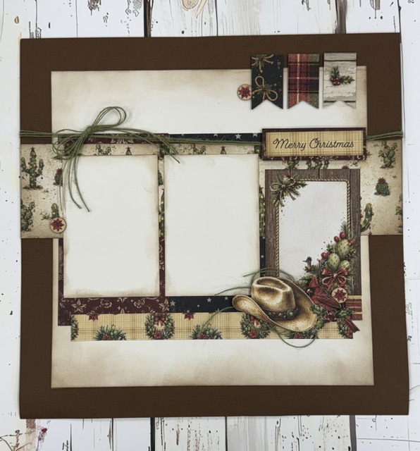 Western Christmas Scrapbook Paper | A Western Christmas 12x12 Paper Collection - Image 20