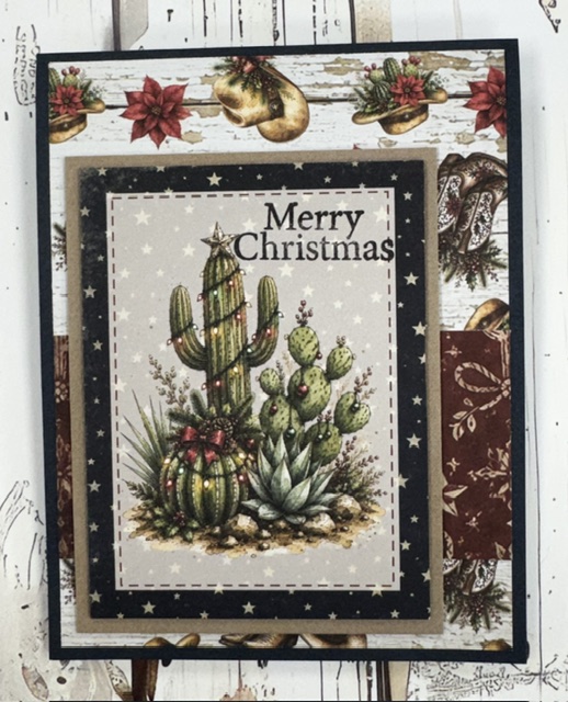 Western Christmas Scrapbook Paper | A Western Christmas 12x12 Paper Collection - Image 24