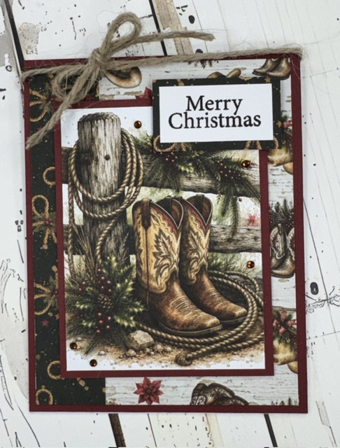 Western Christmas Scrapbook Paper | A Western Christmas 12x12 Paper Collection - Image 21
