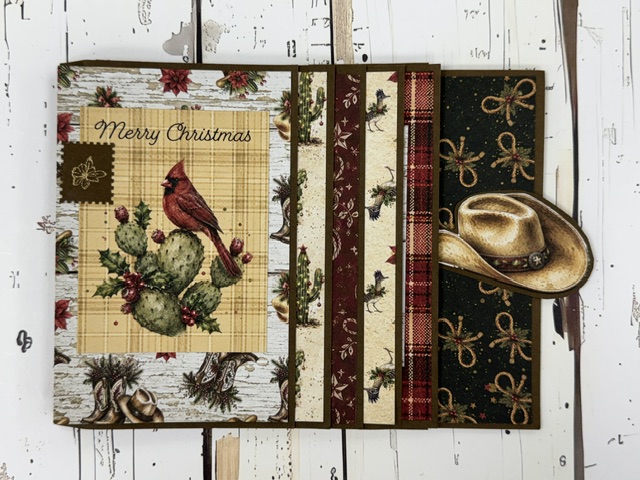 Western Christmas Scrapbook Paper | A Western Christmas 12x12 Paper Collection - Image 27