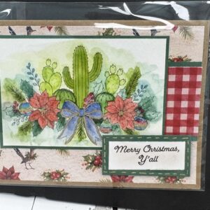 Western Christmas Clear Stamps | 6×8 Stamp Set