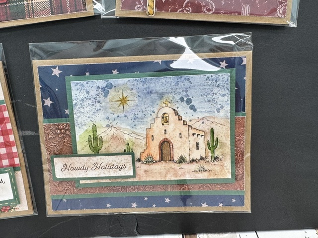 Western Christmas Clear Stamps | 6x8 Stamp Set - Image 6