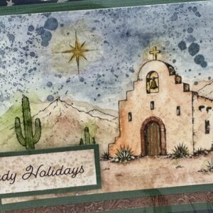 Western Christmas Clear Stamps | 6×8 Stamp Set
