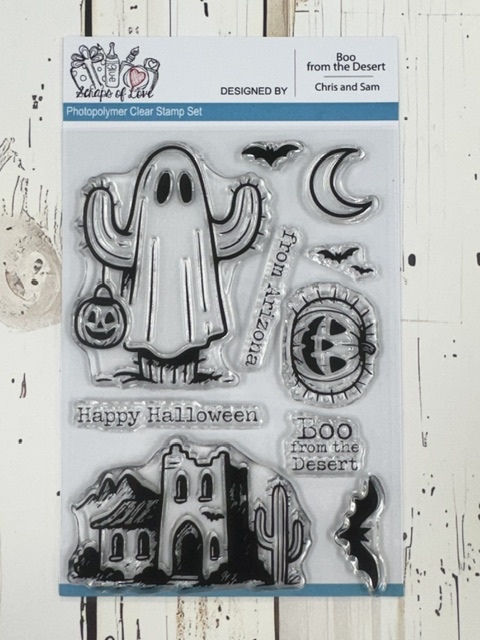 Boo from the Desert Halloween Stamp Set | Scraps of Love