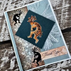 Kokopelli Allure Southwestern Clear Stamp Set | Scraps of Love