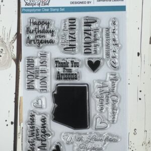 Howdy from Arizona Clear Stamp Set | Scraps of Love Exclusive