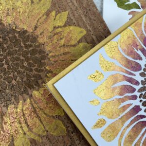 Golden Sunflower Stenciled Gifts Class | Scraps of Love