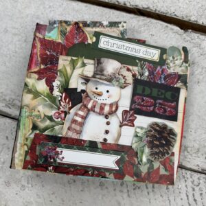 Vintage Christmas Mixed Media Mini Album Class | Scraps of Love
