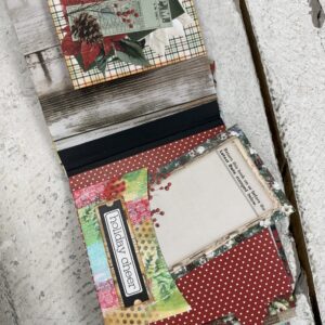 Vintage Christmas Mixed Media Mini Album Class | Scraps of Love