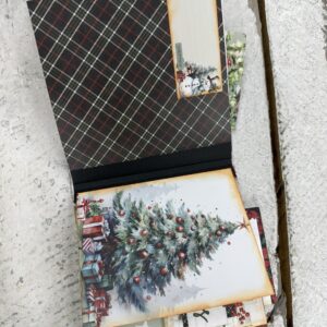 Vintage Christmas Mixed Media Mini Album Class | Scraps of Love