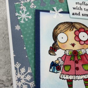 Santa’s Little Helpers Watercolor Christmas Cards | Scraps of Love