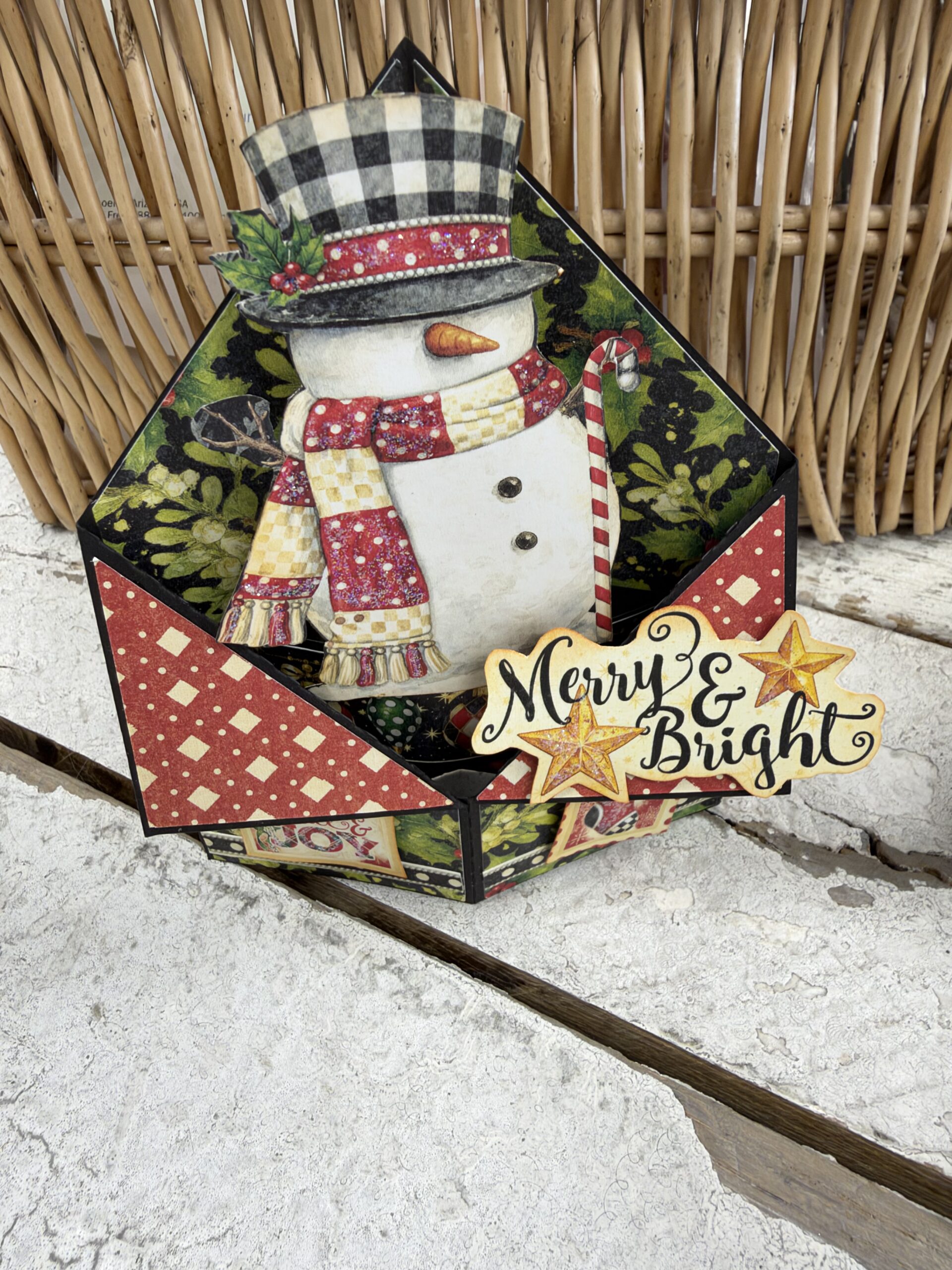 Christmas Wishes Fancy Fold Card Class | Scraps of Love - Image 2
