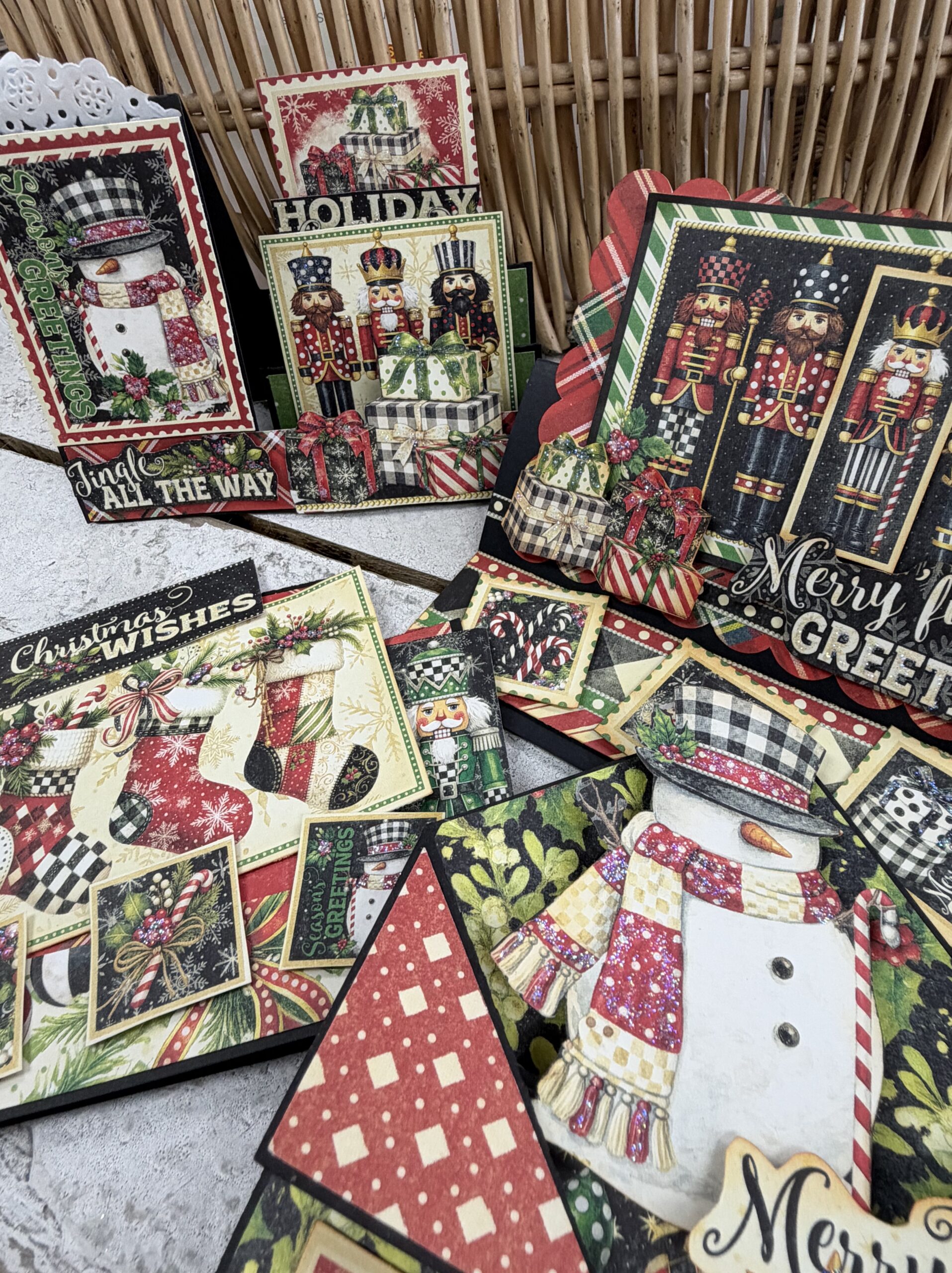 Christmas Wishes Fancy Fold Card Class | Scraps of Love - Image 3
